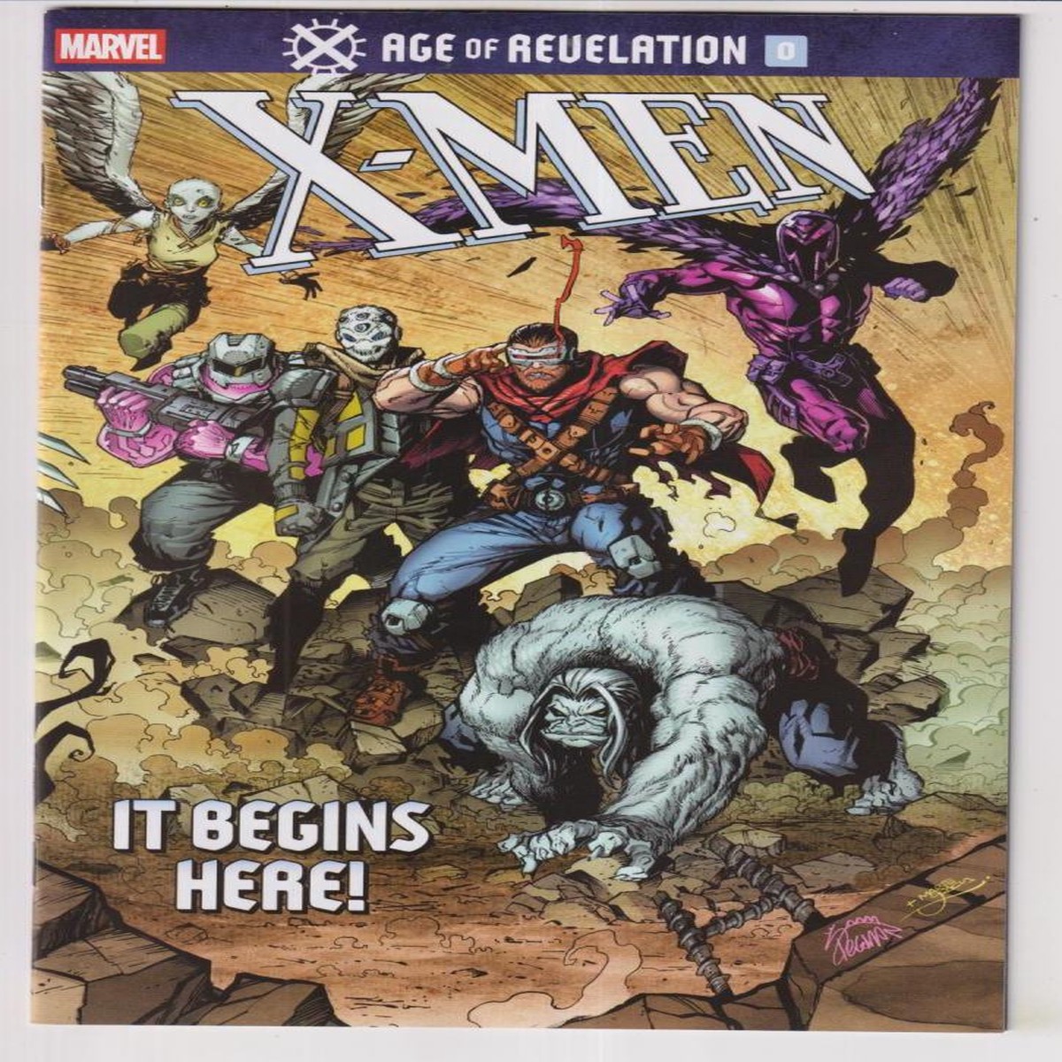 X-MEN AGE OF REVELATION #0 (MARVEL 2025) "NEW UNREAD" C4