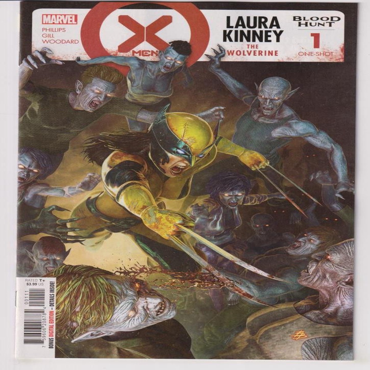 X-MEN BLOOD HUNT LAURA KINNEY THE WOLVERINE #1 (MARVEL 2024) "NEW UNREAD"
