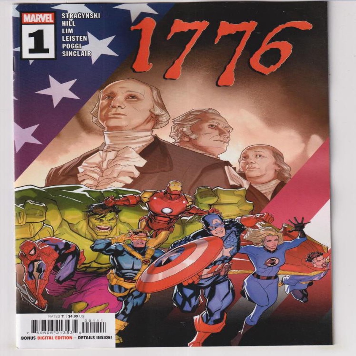 1776 #1 (MARVEL 2025) "NEW UNREAD"
