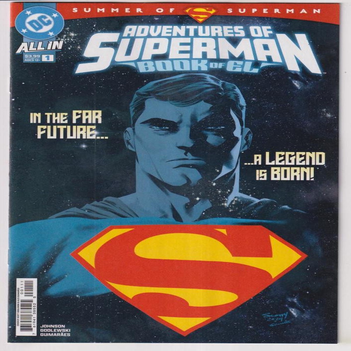 ADVENTURES OF SUPERMAN BOOK OF EL #1 (OF 12) CVR A (DC 2025) "NEW UNREAD"
