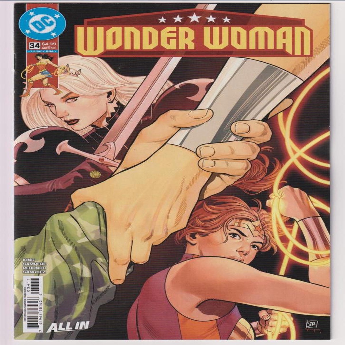 WONDER WOMAN (2023) #34 CVR A (DC 2026) "NEW UNREAD"