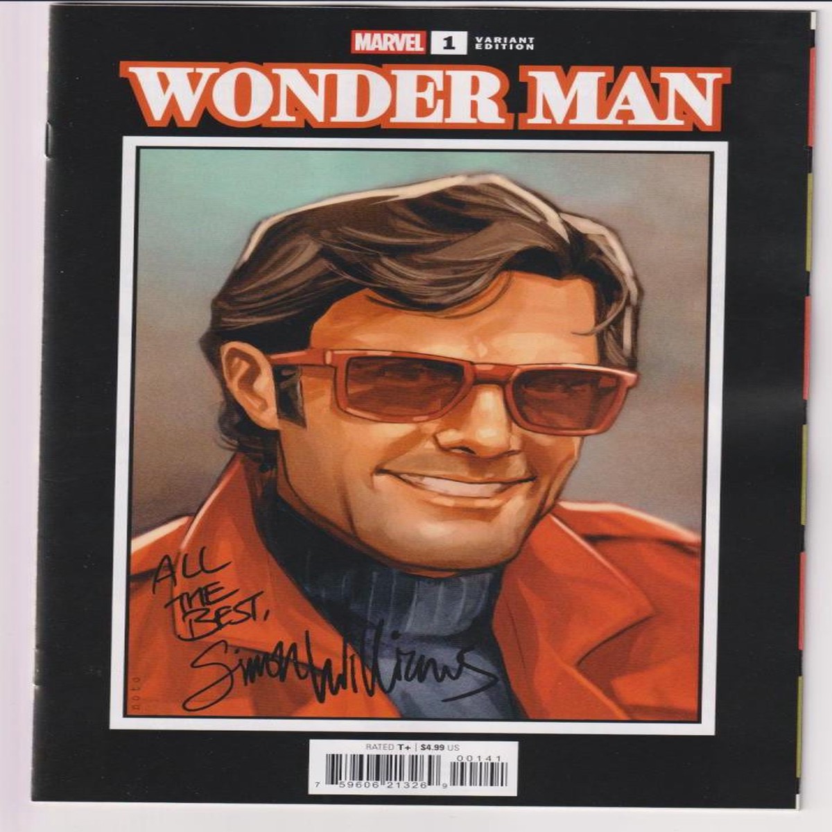 WONDER MAN (2026) #1 PHIL NOTO HEADSHOT VAR (MARVEL 2026) "NEW UNREAD"
