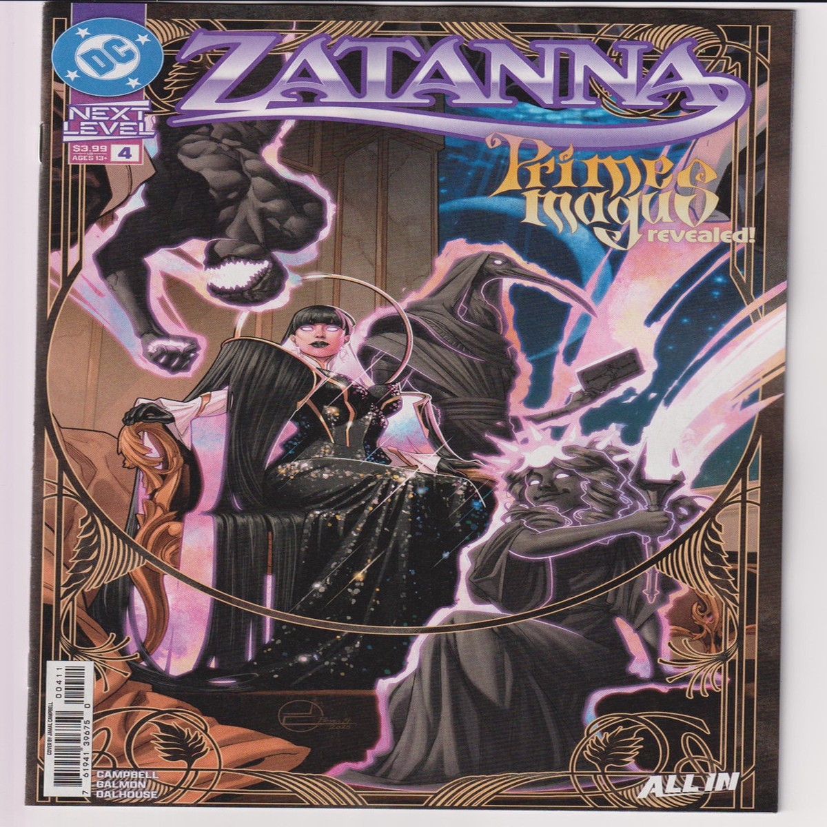 ZATANNA (2026) #4 CVR A (DC 2026) "NEW UNREAD"