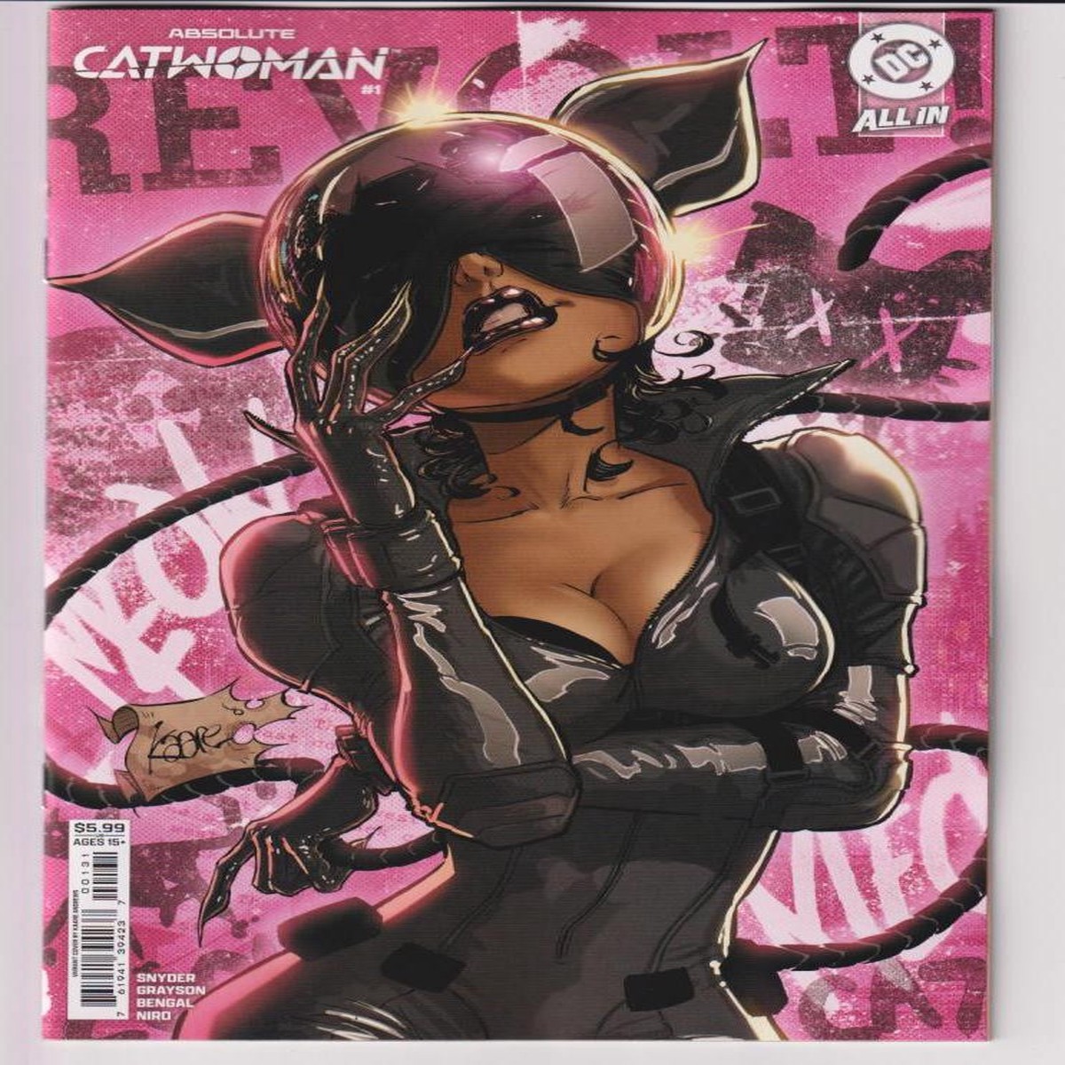 ABSOLUTE CATWOMAN #1 CVR C (DC 2026) "NEW UNREAD"
