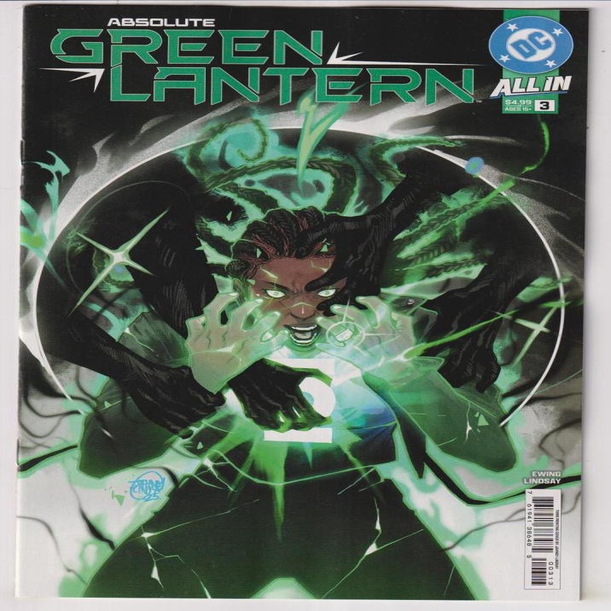 ABSOLUTE GREEN LANTERN #03 Third Printing (DC 2026) "NEW UNREAD"