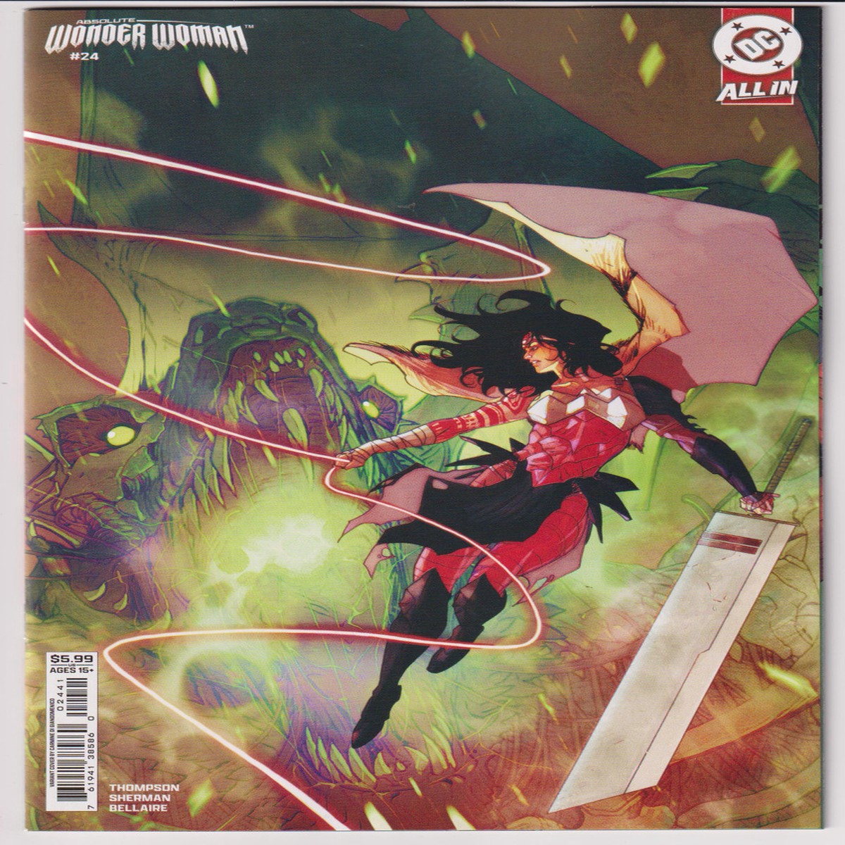 ABSOLUTE WONDER WOMAN #24 CVR D (DC 2026) "NEW UNREAD"