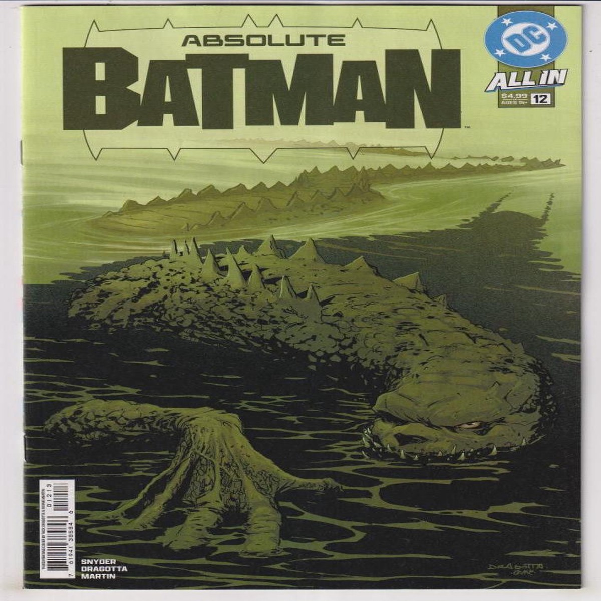ABSOLUTE BATMAN #12 Third Printing (DC 2026) "NEW UNREAD"