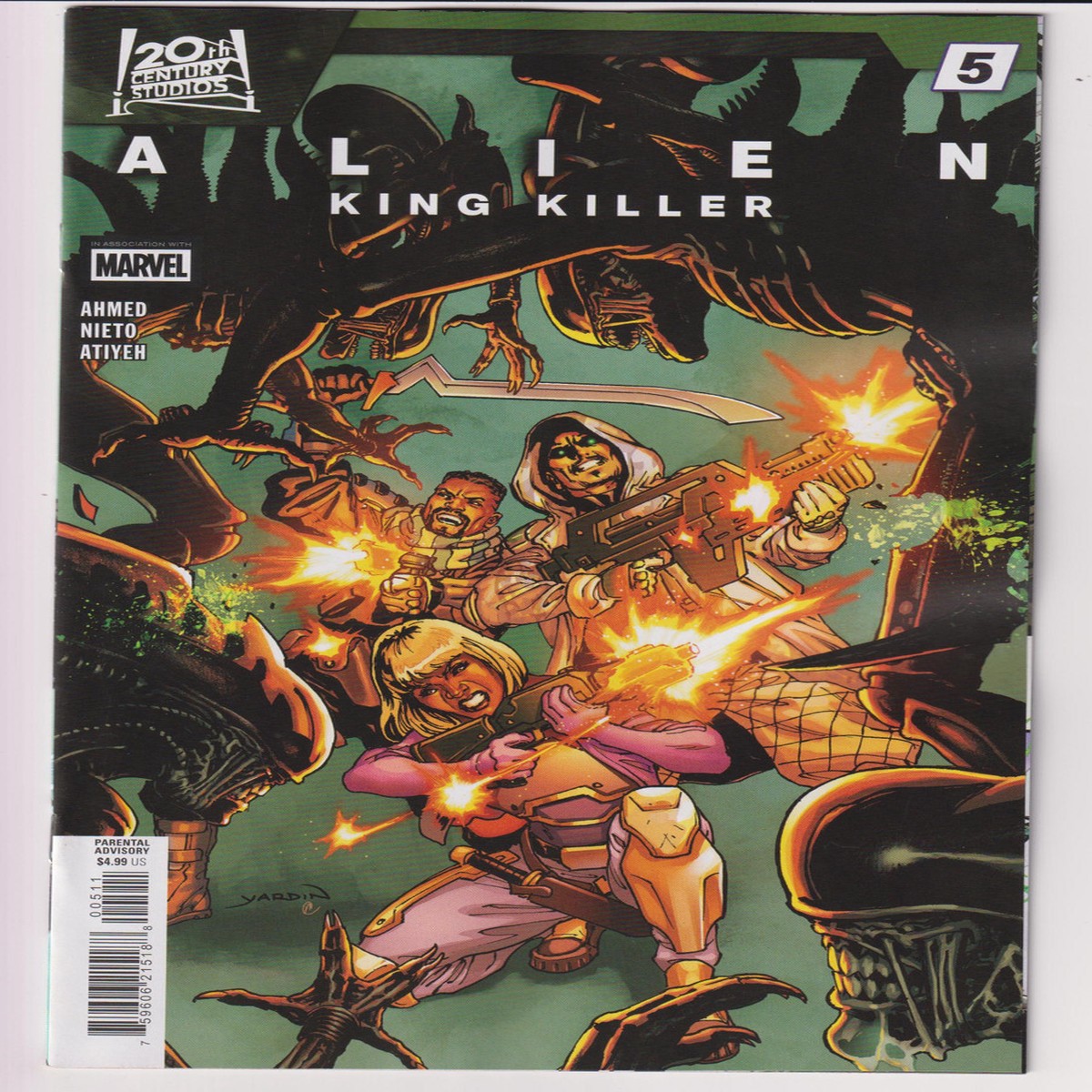 ALIEN KING KILLER #5 (MARVEL 2026) "NEW UNREAD" C2