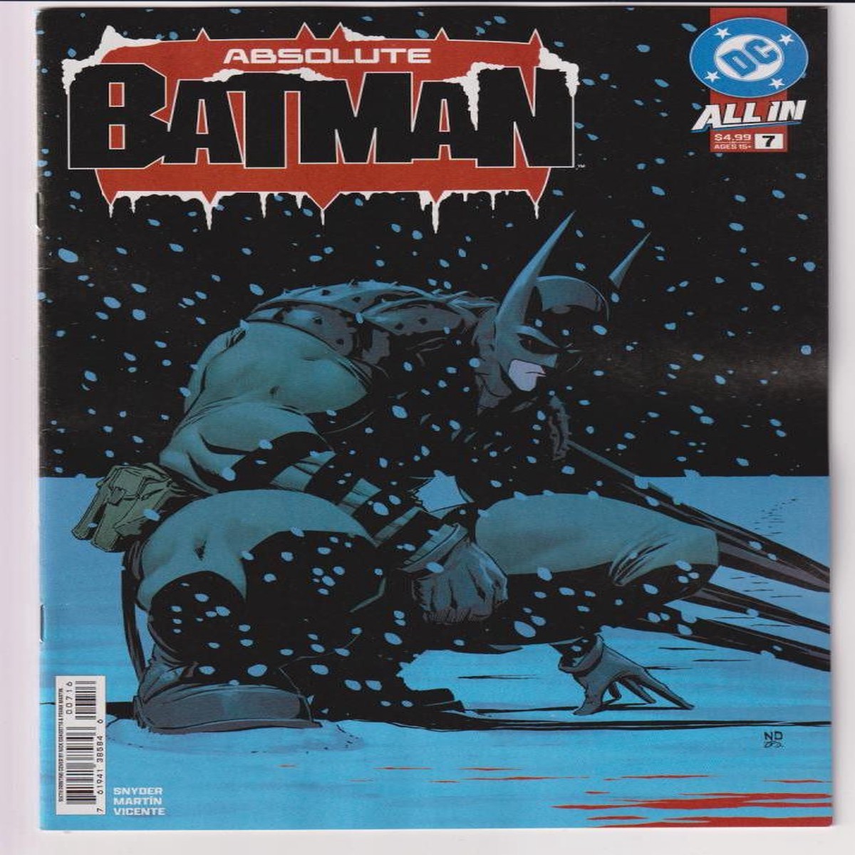 ABSOLUTE BATMAN #07 Sixth Printing (DC 2026) "NEW UNREAD"