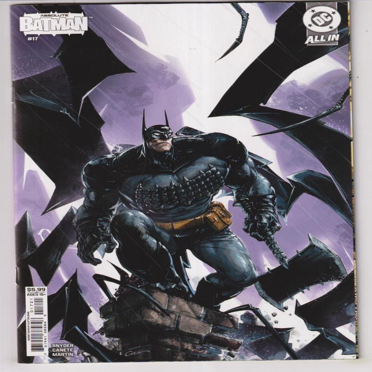 ABSOLUTE BATMAN #17 CVR B (DC 2026) "NEW UNREAD" C2