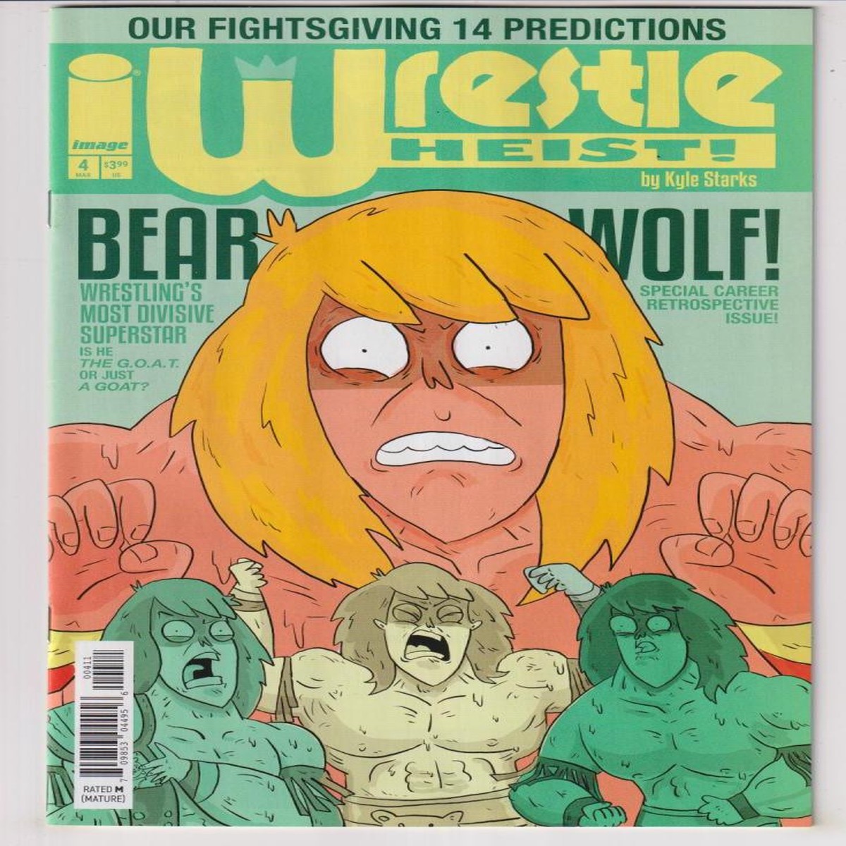 WRESTLE HEIST #4 (OF 5) (IMAGE 2026) "NEW UNREAD"