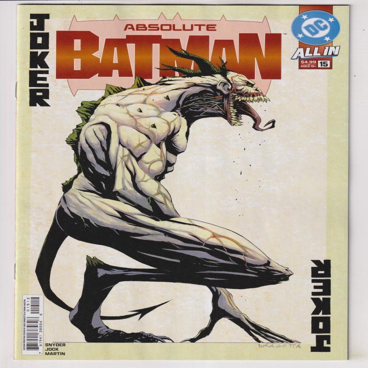 ABSOLUTE BATMAN #15 SECOND PRINT (DC 2026) "NEW UNREAD"
