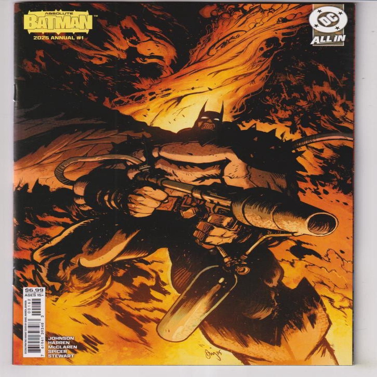 ABSOLUTE BATMAN ANNUAL #1 SECOND Printing CVR B (DC 2026) "NEW UNREAD"