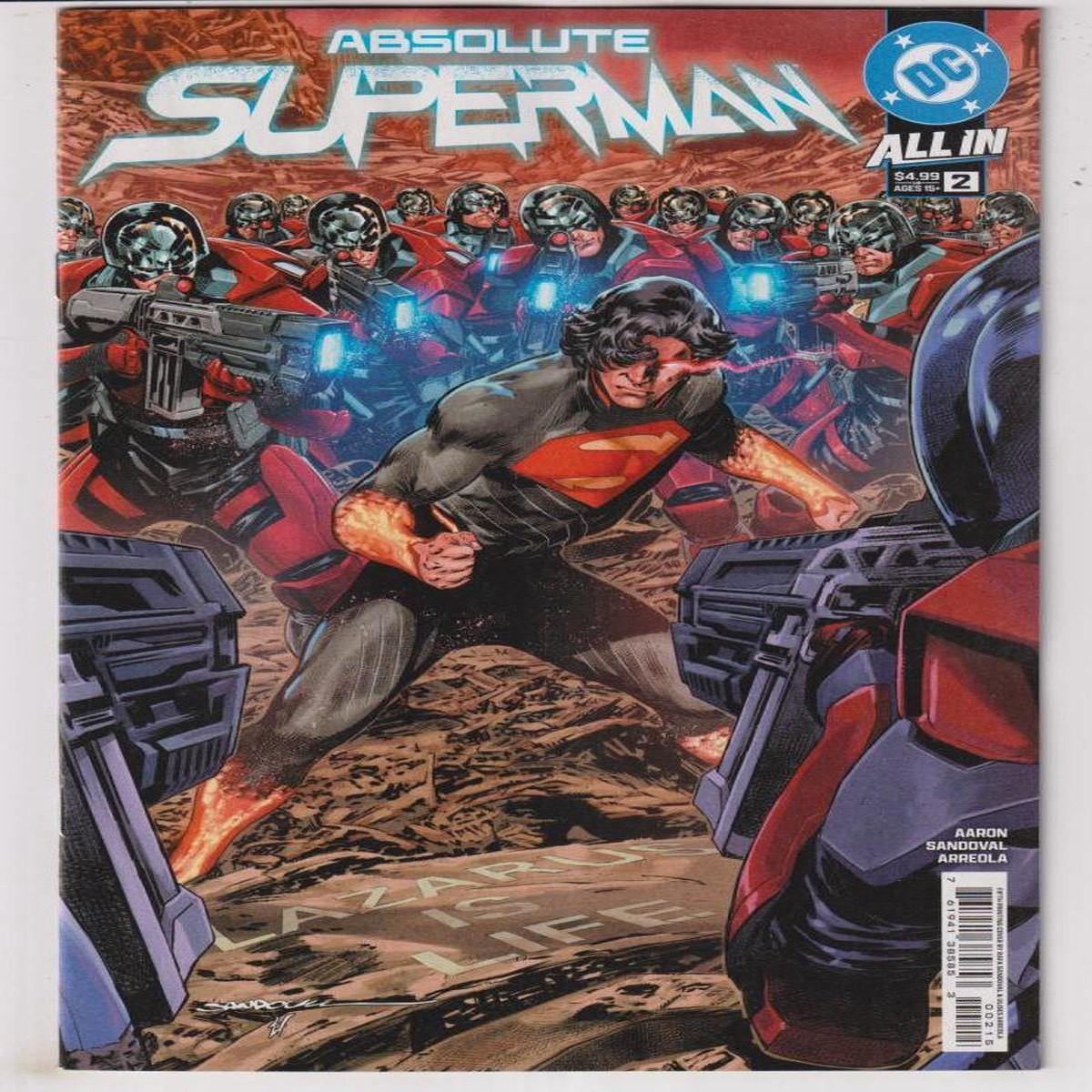 ABSOLUTE SUPERMAN #02 Fifth Printing (DC 2026) "NEW UNREAD"