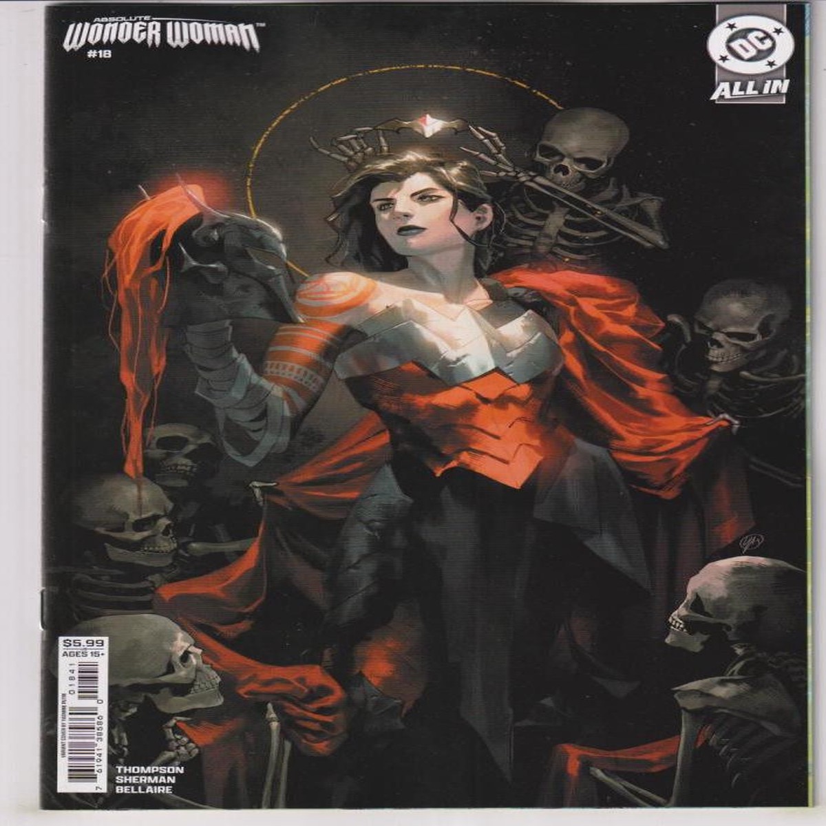 ABSOLUTE WONDER WOMAN #18 CVR D (DC 2026) "NEW UNREAD"