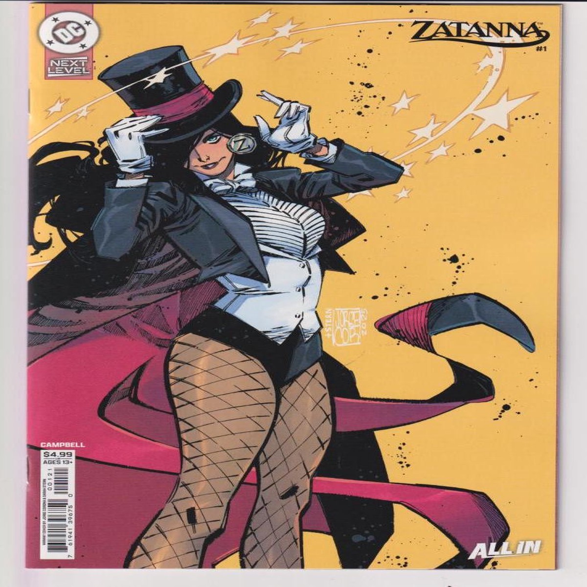 ZATANNA (2026) #1 CVR D (DC 2026) "NEW UNREAD"