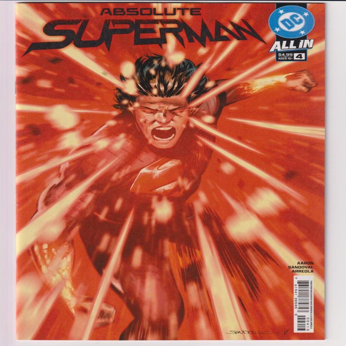 ABSOLUTE SUPERMAN #04 Third Printing (DC 2026) "NEW UNREAD" C2