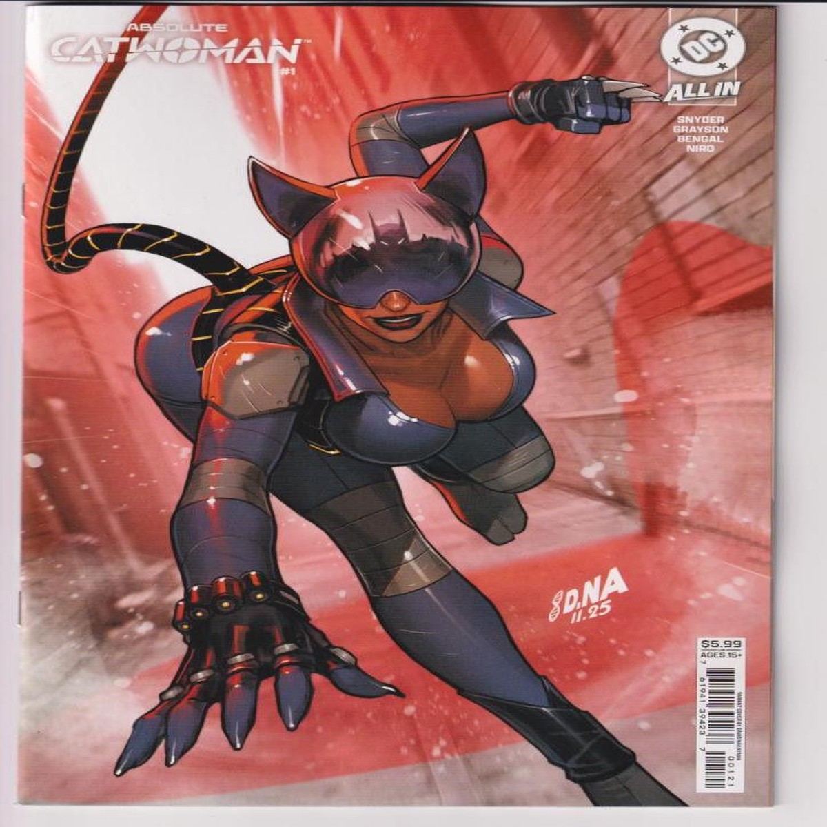 ABSOLUTE CATWOMAN #1 CVR B (DC 2026) "NEW UNREAD"