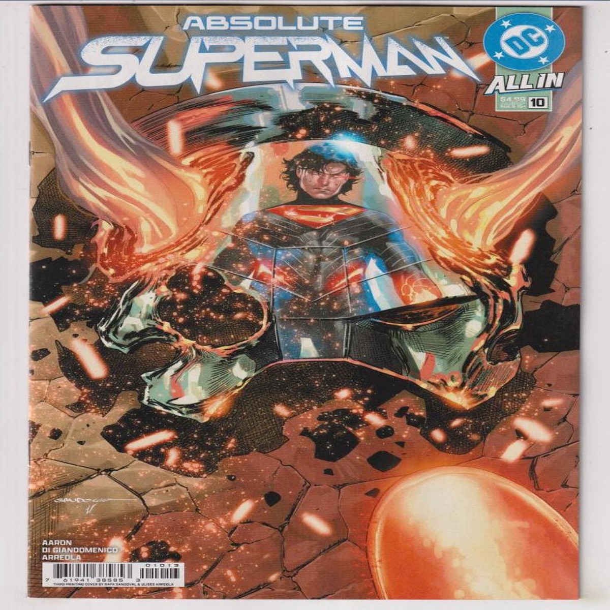 ABSOLUTE SUPERMAN #10 Third Printing (DC 2026) "NEW UNREAD"