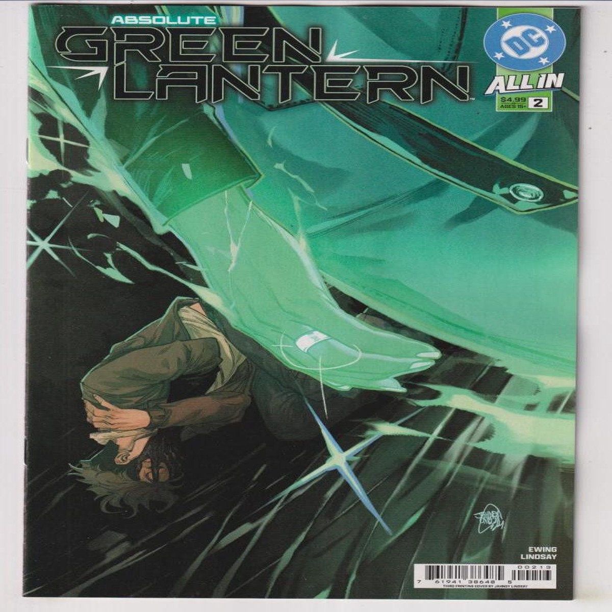 ABSOLUTE GREEN LANTERN #02 Third Printing (DC 2026) "NEW UNREAD"
