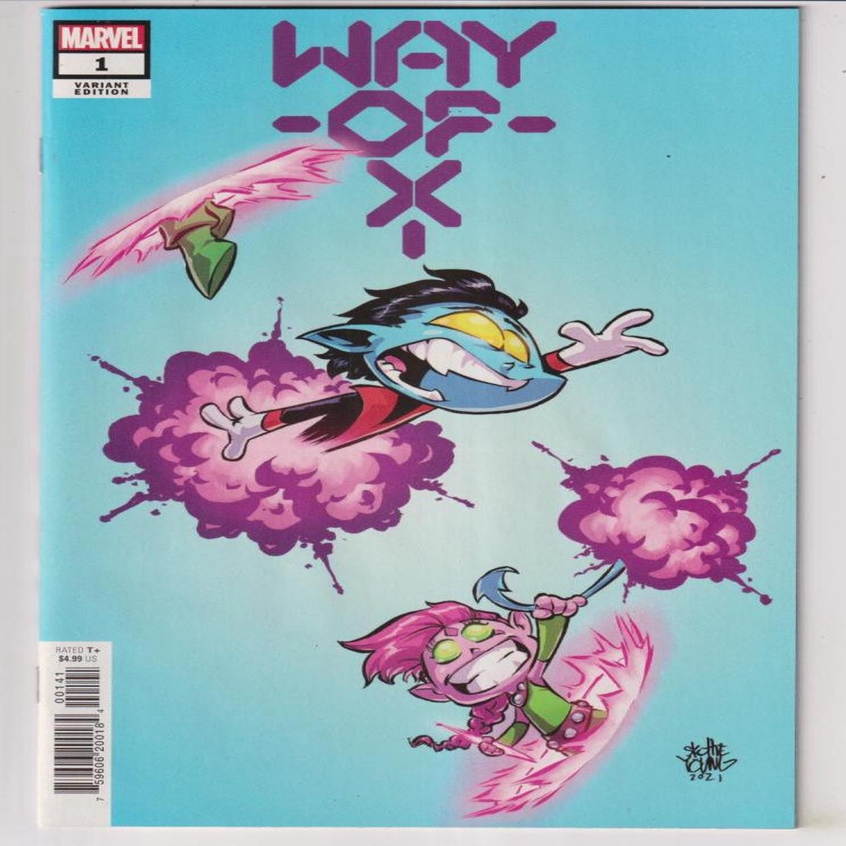 WAY OF X #1 YOUNG VAR (MARVEL 2021) "NEW UNREAD"