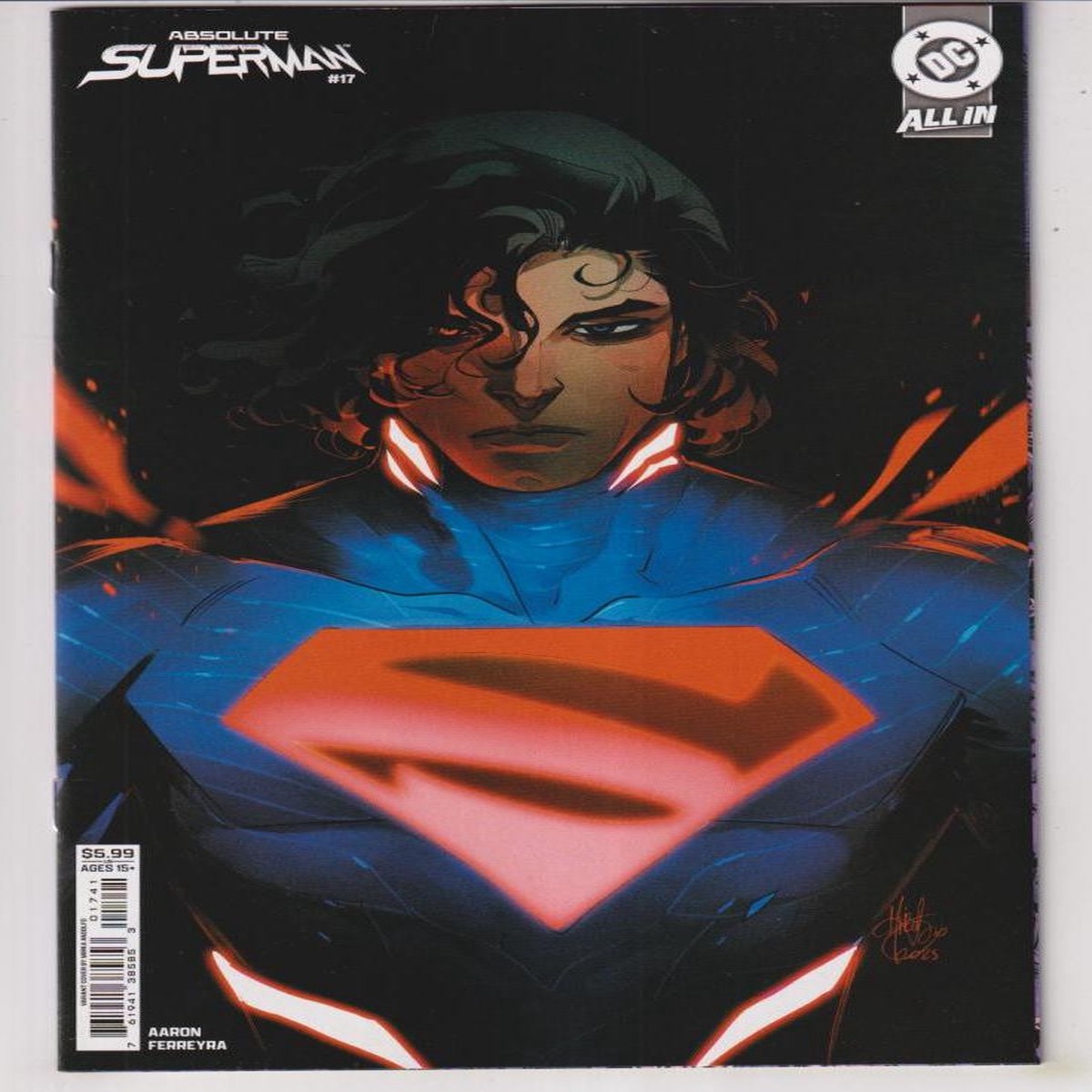 ABSOLUTE SUPERMAN #17 CVR D (DC 2026) "NEW UNREAD"