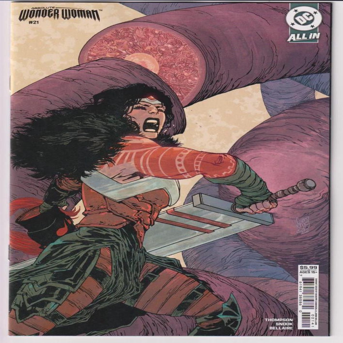 ABSOLUTE WONDER WOMAN #21 CVR D (DC 2026) "NEW UNREAD"