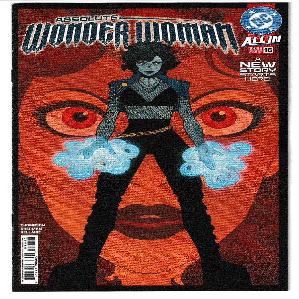 ABSOLUTE WONDER WOMAN #16 Second Printing Cvr A (DC 2026) "NEW UNREAD"
