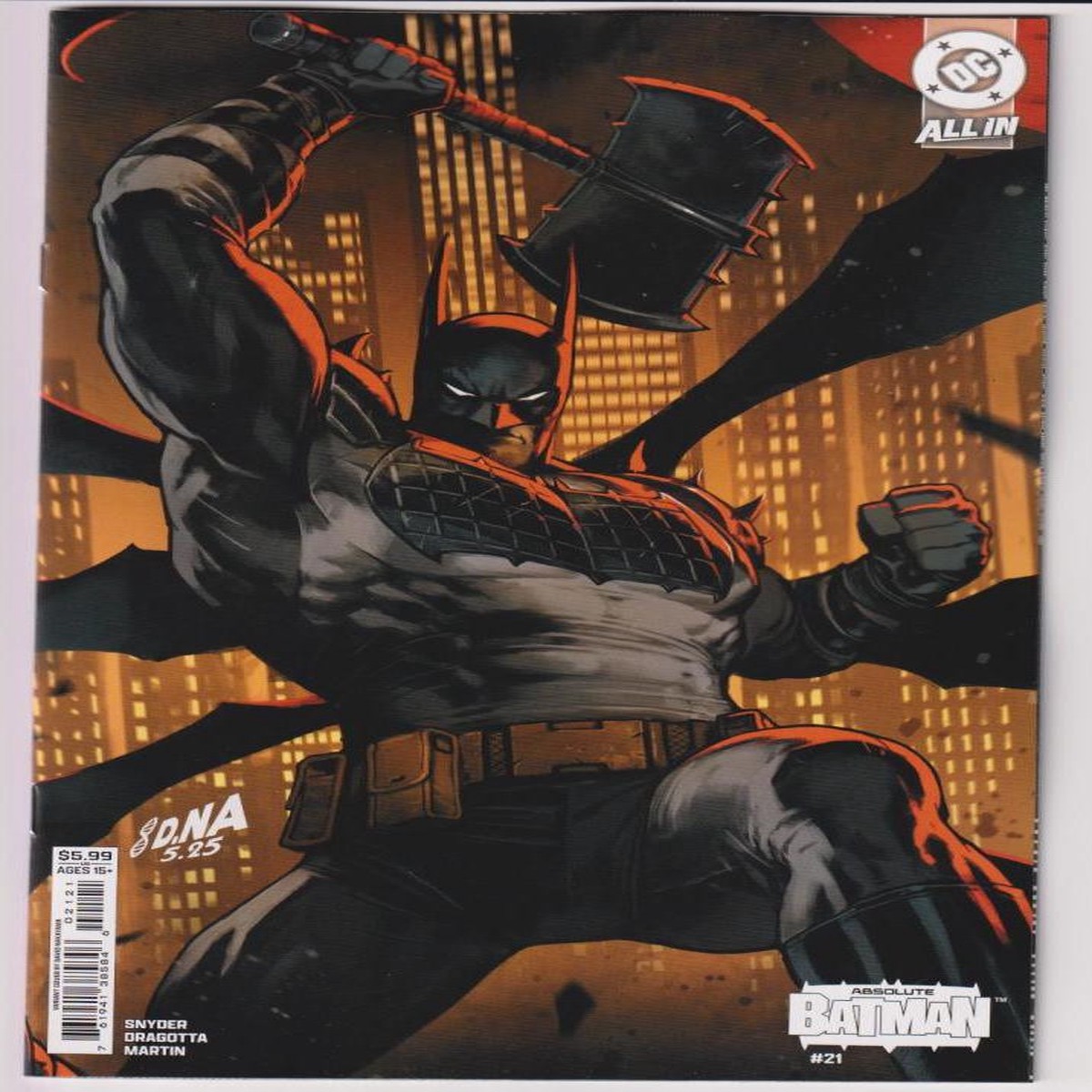 ABSOLUTE BATMAN #21 CVR B (DC 2026) "NEW UNREAD"