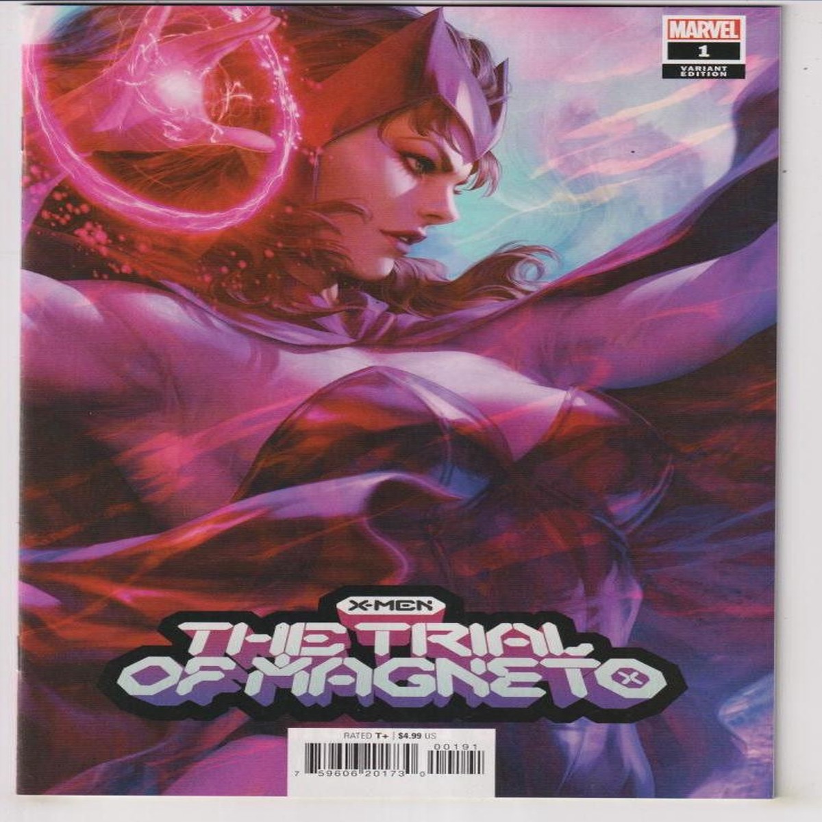X-MEN TRIAL OF MAGNETO #1 (OF 5) ARTGERM VAR (MARVEL 2021) C4 "NEW UNREAD"