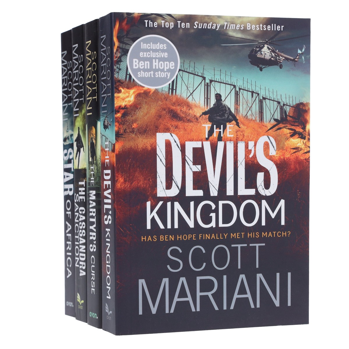 Ben Hope Thriller Series By Scott Mariani (Book 11-14) Collection 4 Books Set - Fiction - Paperback