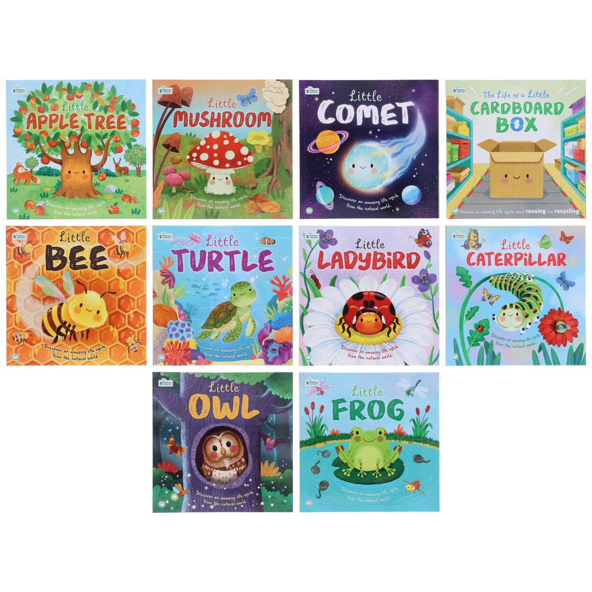 Little Nature Stories 10 Picture Book Collection Set - Ages 0-5 - Paperback