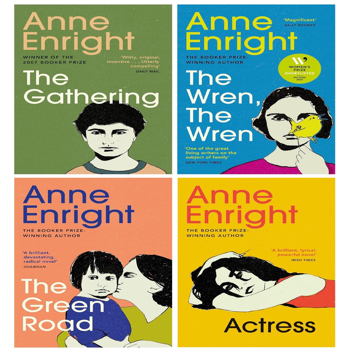 Damaged - Anne Enright 4 Books Collection Set - Fiction - Paperback - T 37