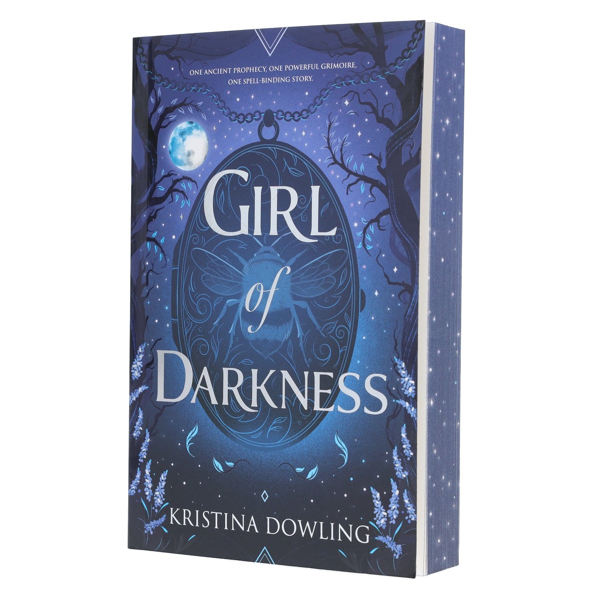 Girl of Darkness: An Alluring & Impossibly Thrilling YA Mystery by Kristina Dowling (Fantasy Trilogy, Book 1) – Ages 12+ – Sprayed Edges Paperback
