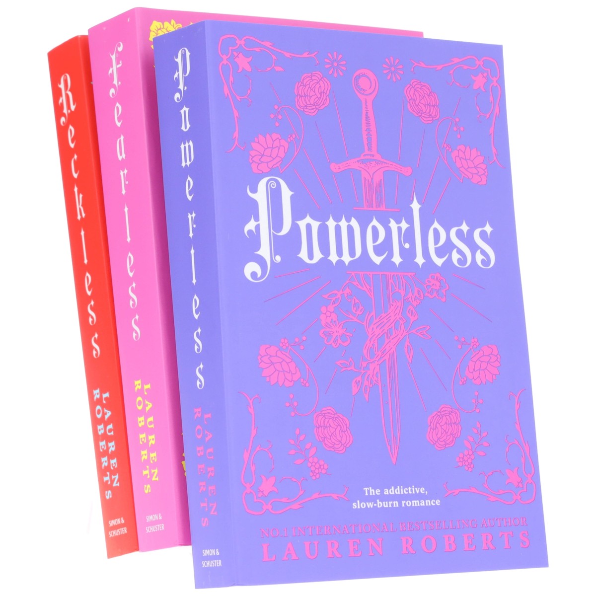 The Powerless Trilogy (New Cover) By Lauren Roberts 3 Books Collection Set - Ages 14+ - Paperback