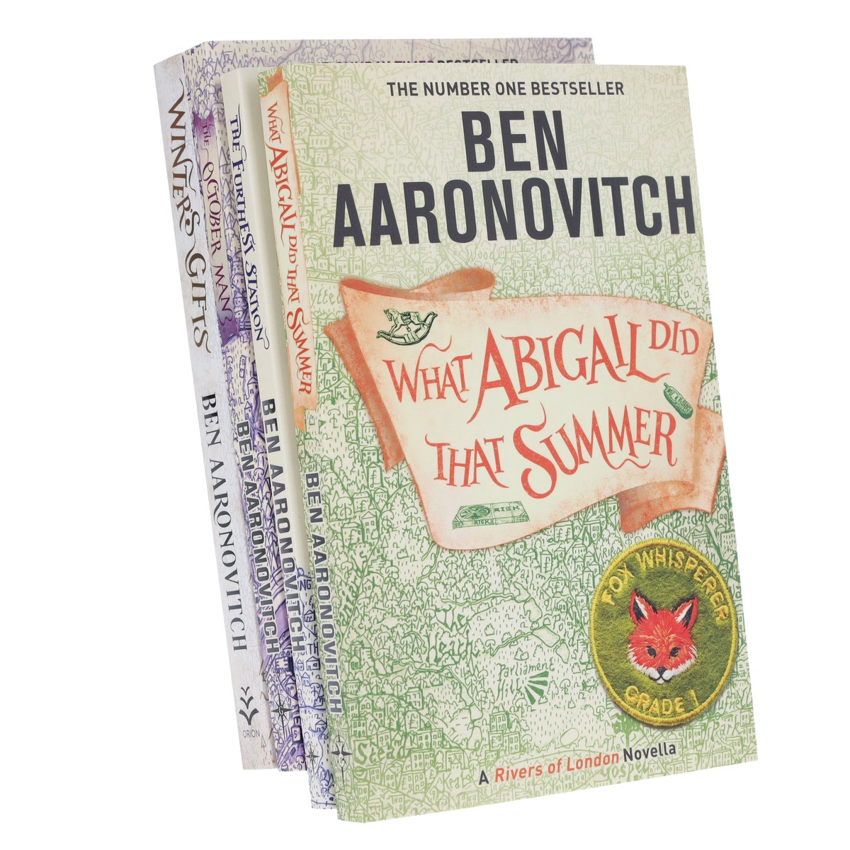 Ben Aaronovitch Collection: A Rivers Of London Novella 4 Books Set - Fiction - Paperback