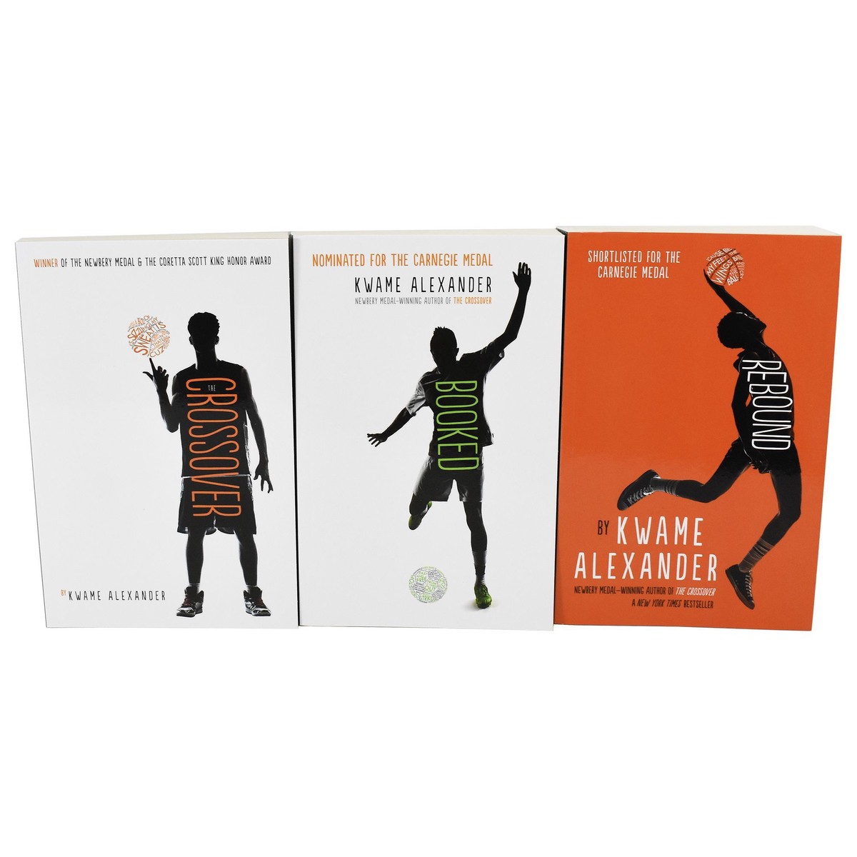 Damaged – The Crossover Series by Kwame Alexander 3 Books – Ages 11-17 – Paperback – V 42