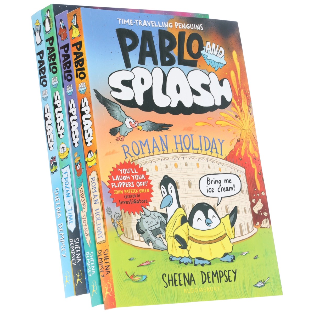 Pablo and Splash Graphic Novel Series by Sheena Dempsey Illustrated 4 Books Collection Set - Ages - 6-9 - Paperback