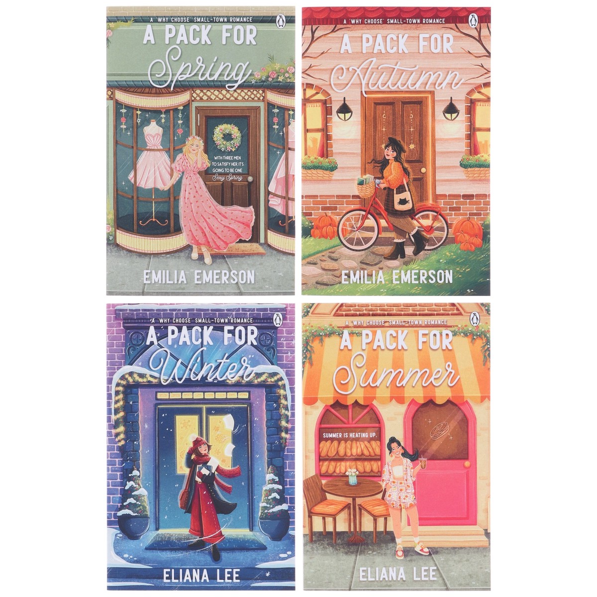 Cozyverse Series by Emilia Emerson & Eliana Lee 4 Books Collection Set - Fiction - Paperback