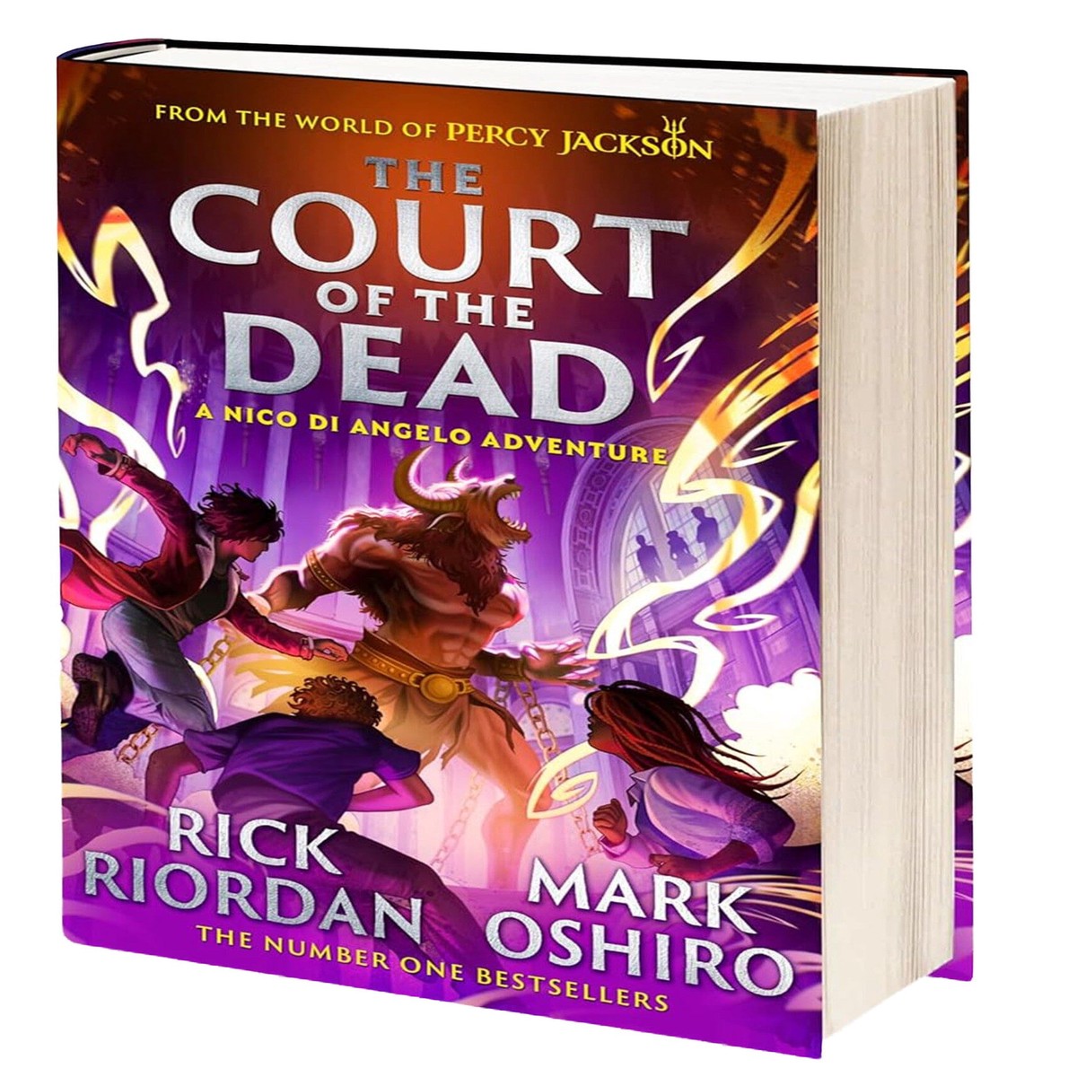 The Court of the Dead (The Nico Di Angelo Adventures, Book 2) by Rick Riordan & Mark Oshiro – Fiction – Hardback