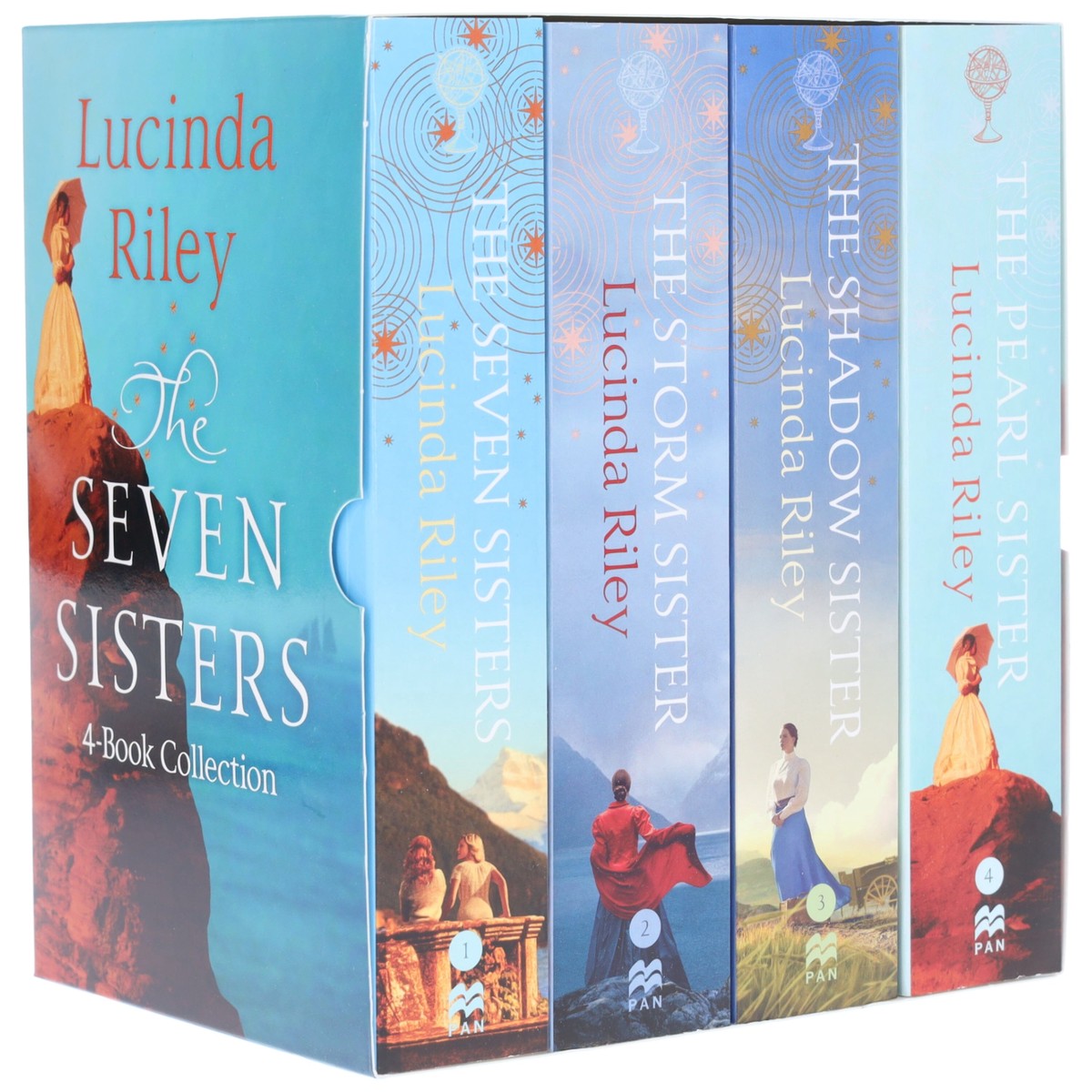 The Seven Sisters Series by Lucinda Riley 4 Books Collection Box Set - Fiction - Paperback
