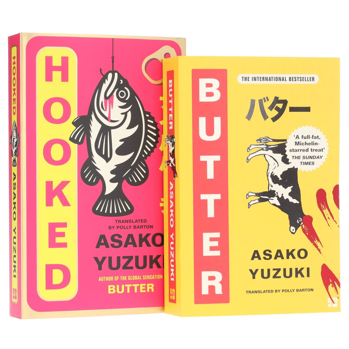 Asako Yuzuki Collection (Butter & Hooked) 2 Books Set - Fiction - Paperback