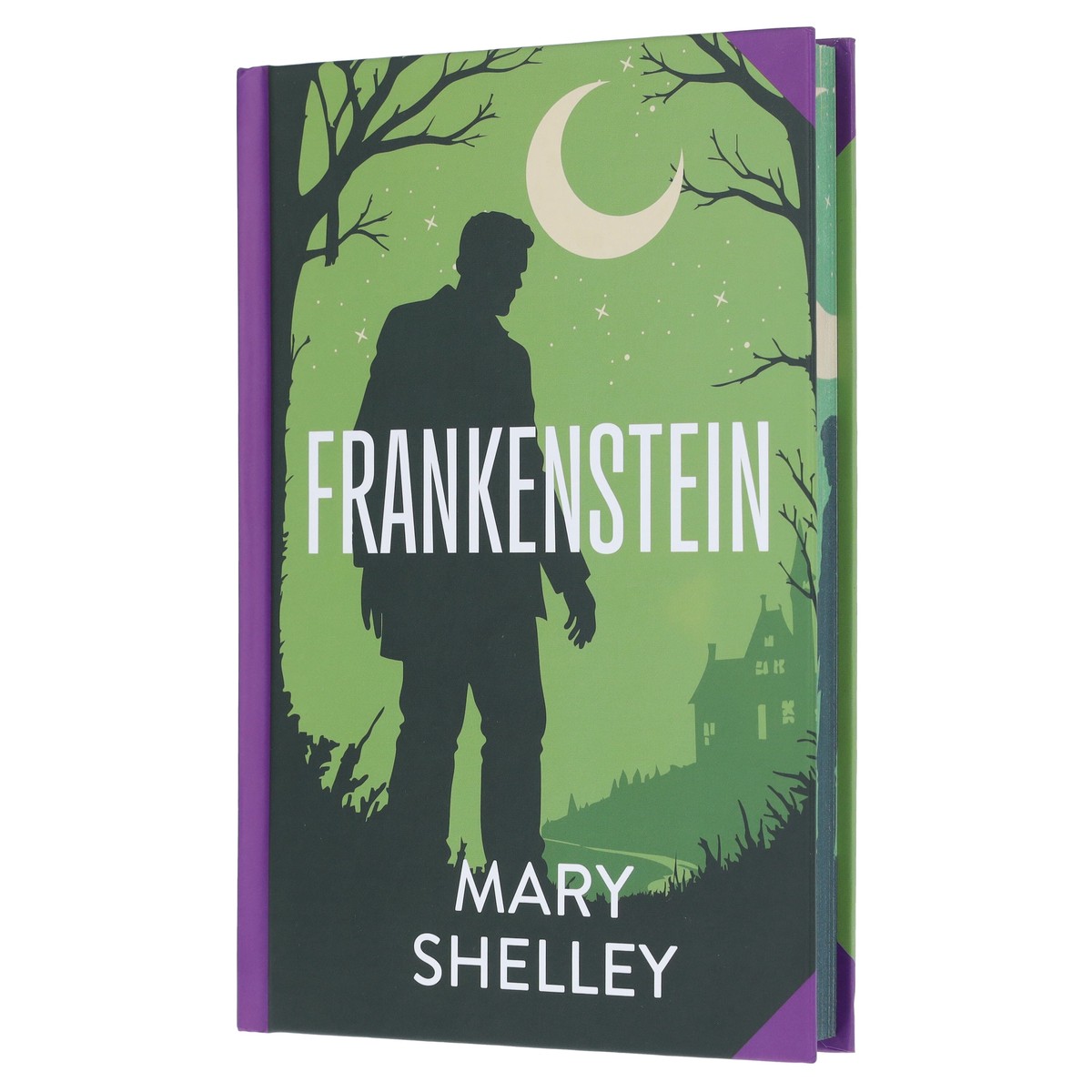 Frankenstein by Mary Shelley - Fiction - Sprayed Edges Hardback