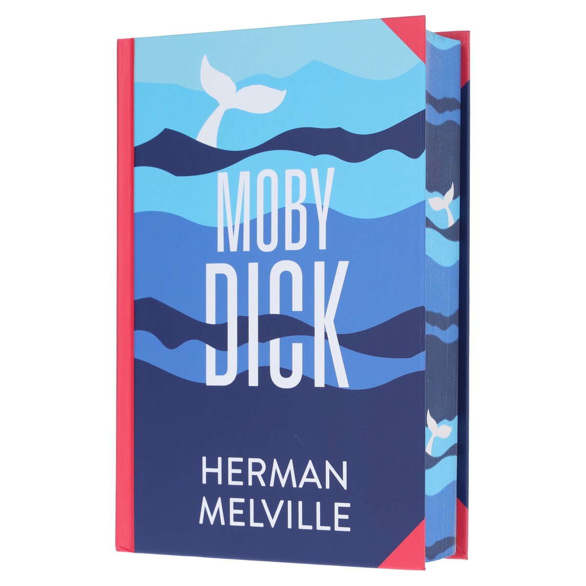 Moby Dick by Herman Melville - Fiction - Sprayed Edge Hardback
