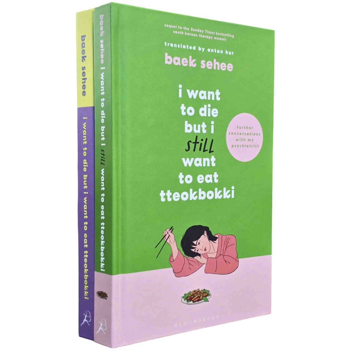 Damaged - Baek Sehee 2 Books Collection Set - Non Fiction - Hardback - I 18