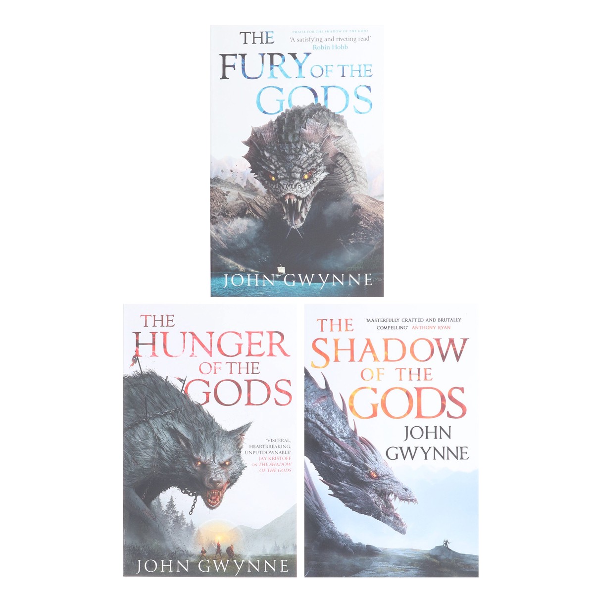 Damaged - The Bloodsworn Trilogy by John Gwynne 3 Books Collection Set - Fiction - Paperback - I 23