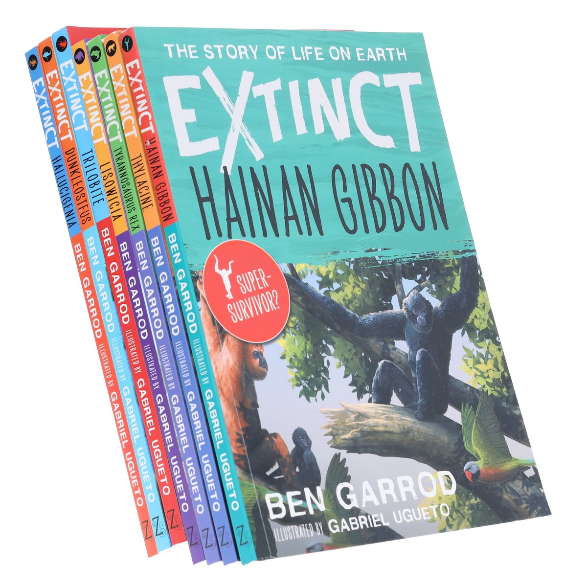 Extinct: The Story of Life on Earth Series by Ben Garrod 7 Books Collection Set - Non Fiction - Paperback