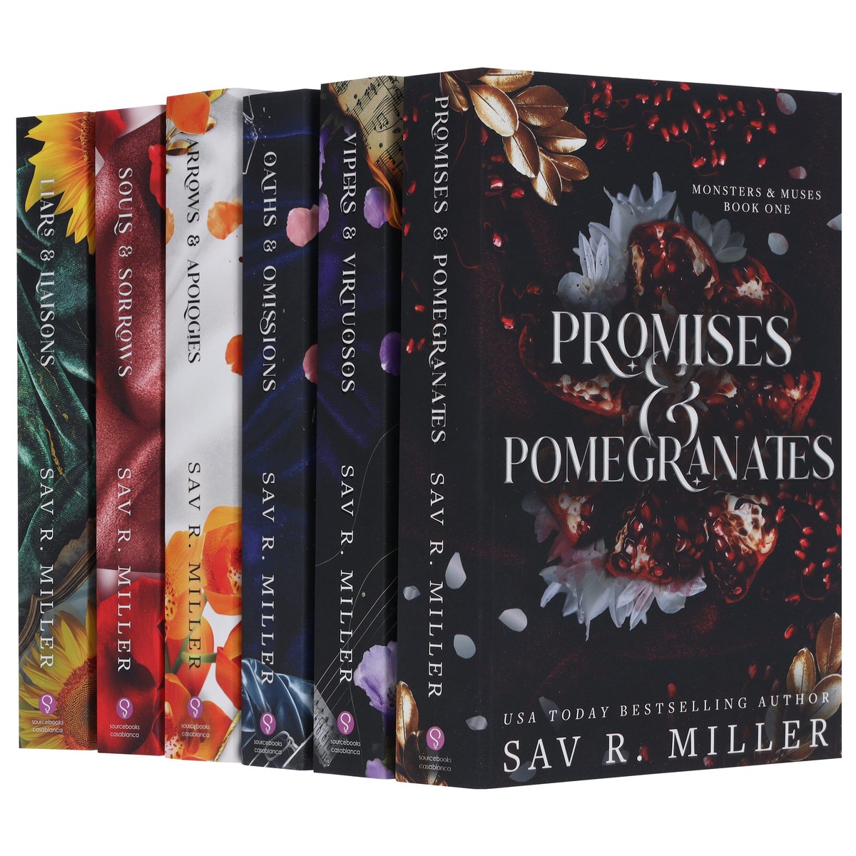 Monsters & Muses Series by Sav R. Miller 6 Books Deluxe Edition Collection Set - Fiction - Paperback