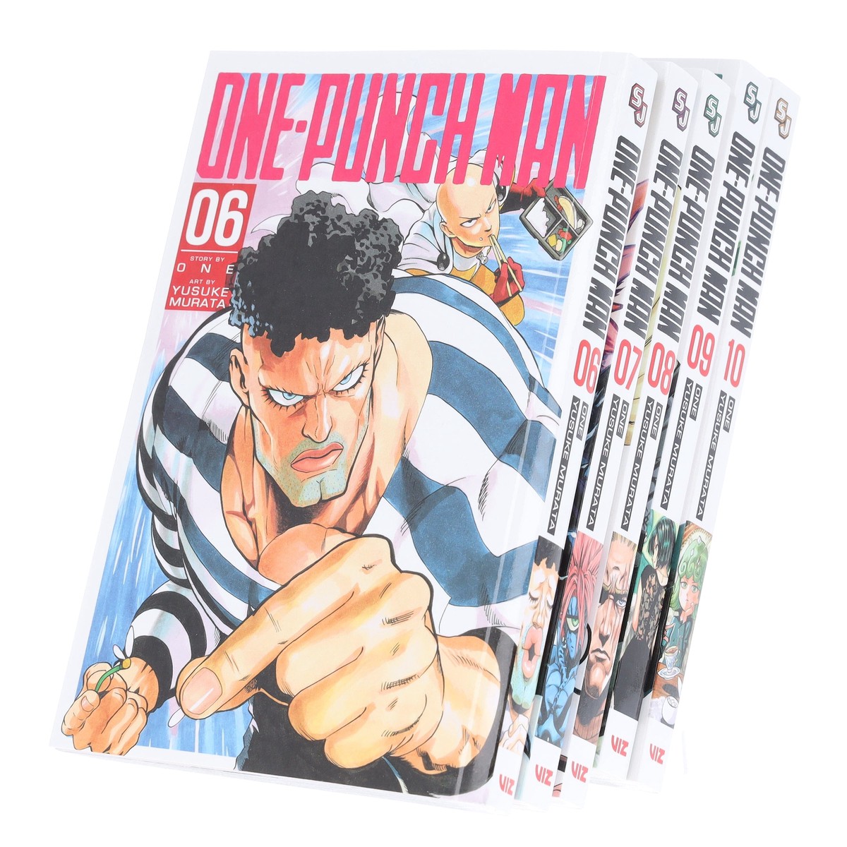 One-Punch Man Series (Vol 6-10) by ONE & Yusuke Murata 5 Books Collection Set - Manga - Paperback