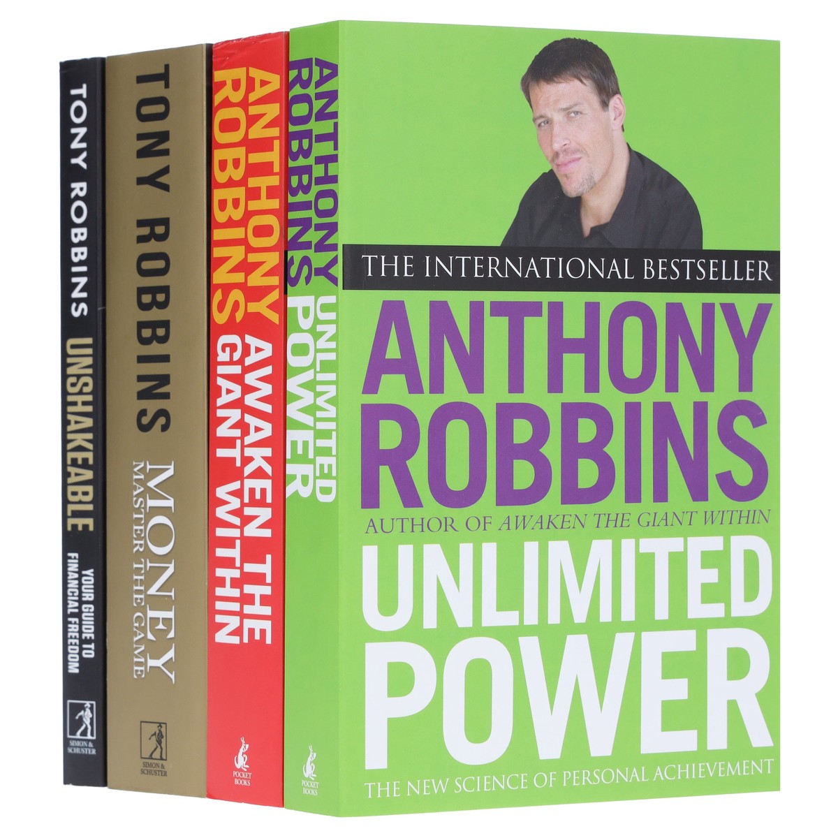 Anthony & Tony Robbins Success Mastery Collection 4 Books Set - Non Fiction - Paperback